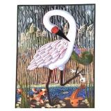 Karen Holtzclaw Take Care 2019 Oil on Canvas