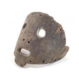 Antique Ceremonial Hand Carved Wood Mask 2/2