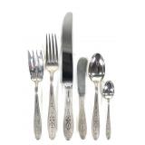 International Sterling Wedgwood 6Pc Setting 3/6