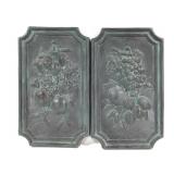 Pair of Wall Hanging Fruit Art