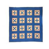 Early Floral Applique Quilt 81" x 81"