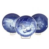 Copenhagen Christmas Collectors Plates