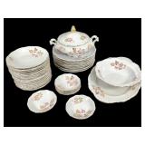 Mitterteich Bavaria Autumn Leaves Dinnerware Set