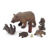 Black Forest Bear Carvings