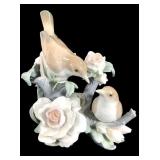 Lladro Couple of Nightingales Figure No. 1228