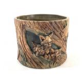 Weller Woodcraft Pottery Fox Planter