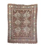 60" x 74" Tribal Rug Woven