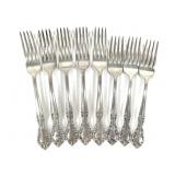 Sterling 340g 8 Forks Easterling Classic 3/6
