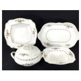 Rosenthal Serving Tray, Lidded Dish & Bowls