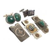 Sterling 10K Money Clips Cuff Links 115g TW