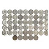 50 Silver Dimes