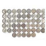 50 Silver Dimes