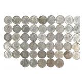 50 Silver Dimes