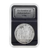 1770s Declaration of Independence Silver 1oz Coin