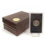 5 Brown Box Ikes: 2 1971-s, 2 1972-S, 1 1974-S