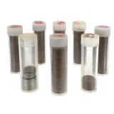 Group Canadian Coins in Tubes