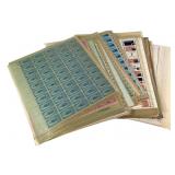 70+ Full Unused Sheets US Stamps 3 4 & 5 Cents