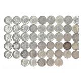 50 Silver Dimes