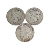 1922-D US Peace Silver Dollars 3