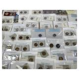 Coin Collection w Presidential Dollas Quarters +