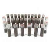 39 Tubes Wheat Back Cents - most are full
