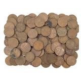 Approx 110 Wheat Back Lincoln Cents
