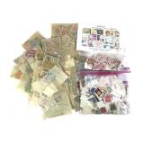 World Stamp Collection w Some Sorted by Country