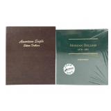 2 Empty Coin Albums - NO COINS  Dansco ASE