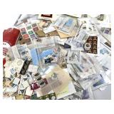 HUGE Lot Misc Stamps - Unuses, World +