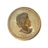 2017 Gold Maple Leaf 1/20z Coin