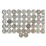 50 Silver Dimes