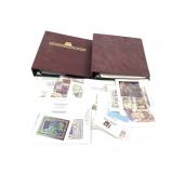 Empty Stamp Albums + World Stamps