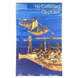 Glyptoteket Museum Poster Egyptian Funerary Boat