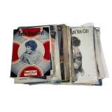 40+ Sheet Music w Pretty Ladies Profile Illus