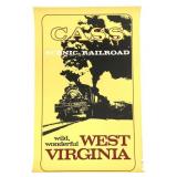 Cass Scenic Railroad Poster 40' x 25'