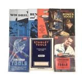 7 Craftsman & 1 Stanley Power Tool PB Handbks
