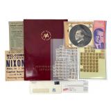 Richard Nixon Agnew Campaign Club Kit & Recordings