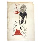 Donald Sutphin Signed Print Kites 36' x 24 1/4'