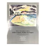 3 Universities Collect 20th C Works on Paper Postr
