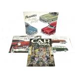 1951 Desoto & Packard Car Brochures & 63' Car Toon