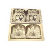 Stereoview President Cleveland & Charles Sumner 2