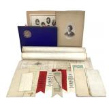 Pre WW 1 IN Archive Education & Life Young Woman