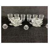 Swarovski Crystal Candle Holders & Miniatures