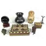 Russian Nesting Dolls Dec Boxes Pottery+