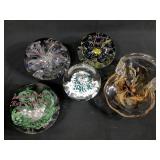 Art Glass Paperweight & Figurine