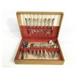Gorham Svc for 8 SP Flatware Set w/Box
