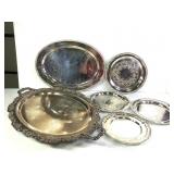 EPC Poole Silver 400 & Other Serving Trays
