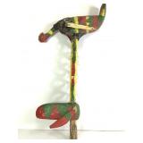Vtg Folk Art Marionette 31" H