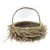 Handmade Philippines Twig Basket