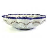 Hand Painted Portugal Serving Bowl 13" W